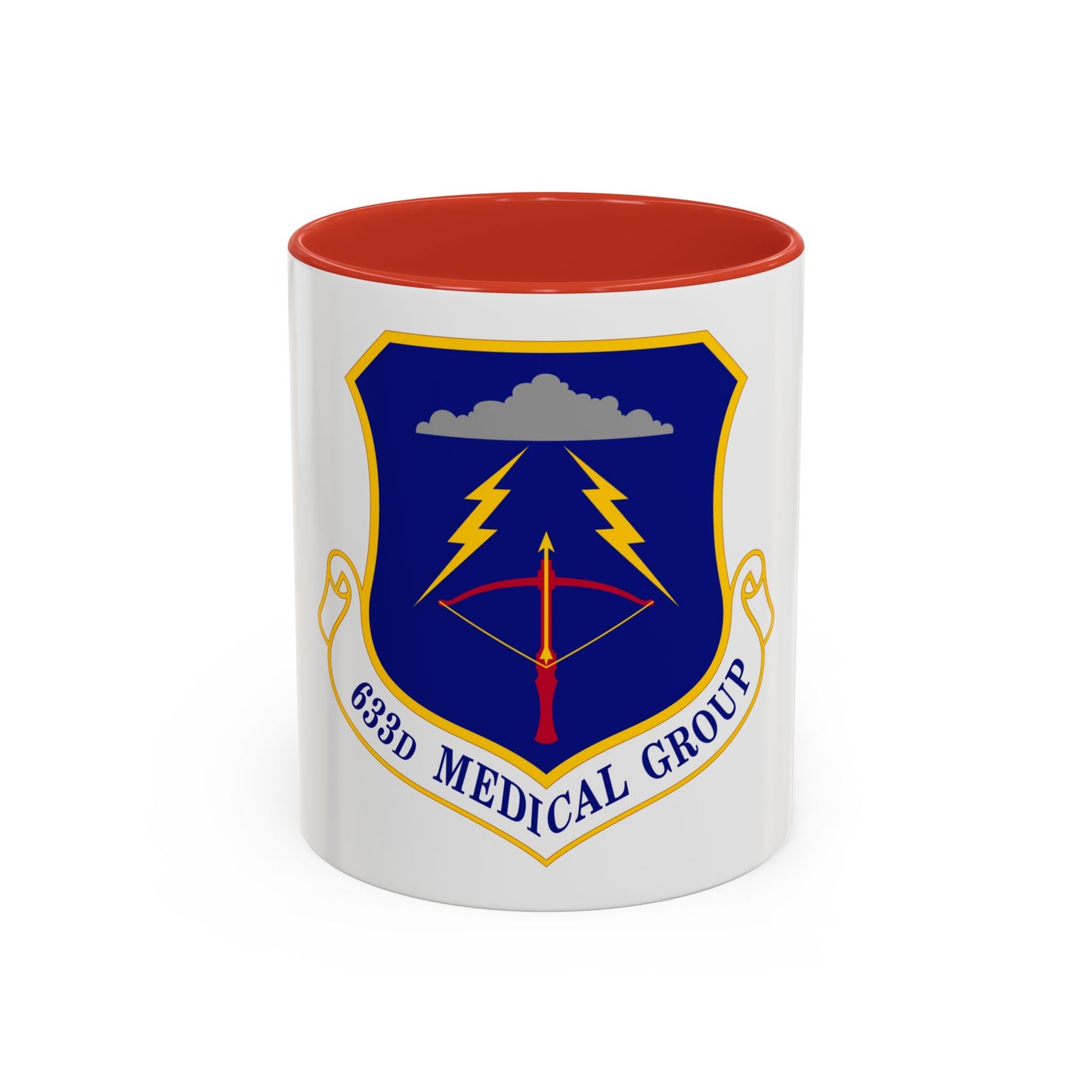 633 Medical Group ACC (U.S. Air Force) Accent Coffee Mug