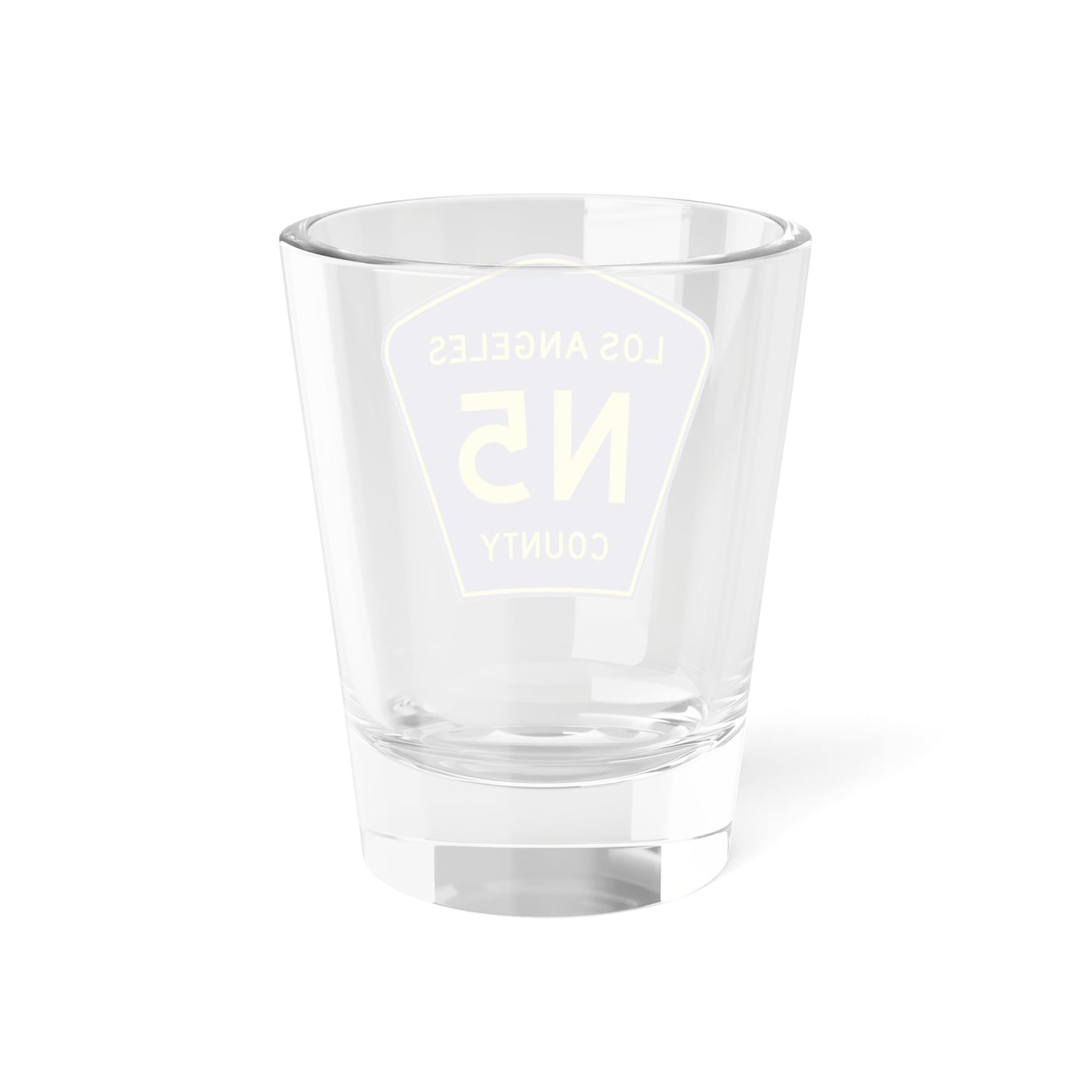 Los Angeles County N5 (California) (Road Sign) Shot Glass 1.5oz