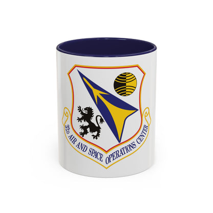 32d Air and Space Operations Center (U.S. Air Force) Accent Coffee Mug