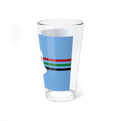 Propuesta de bandera para el Estado Monagas 24 (Venezuela) Pint Glass 16oz