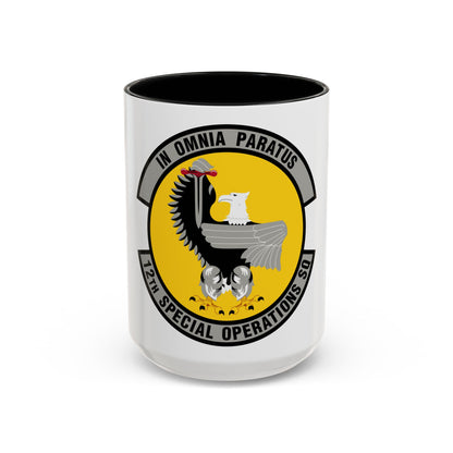 12 Special Operations Squadron AFSOC (U.S. Air Force) Accent Coffee Mug