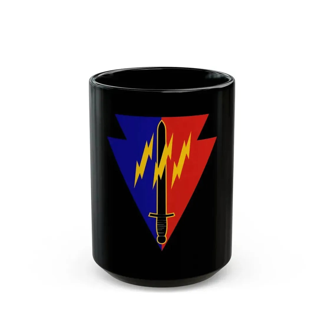 219th Battlefield Surveillance Brigade (U.S. Army) Black Coffee Mug 15oz - Go Mug Yourself