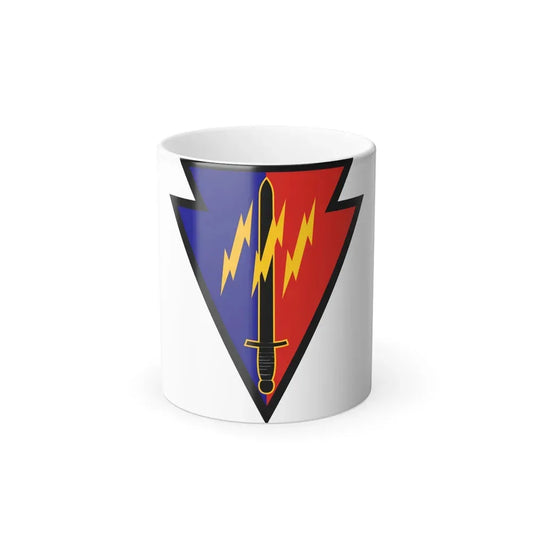 219th Battlefield Surveillance Brigade (U.S. Army) Color Changing Coffee Mug 11oz - Go Mug Yourself