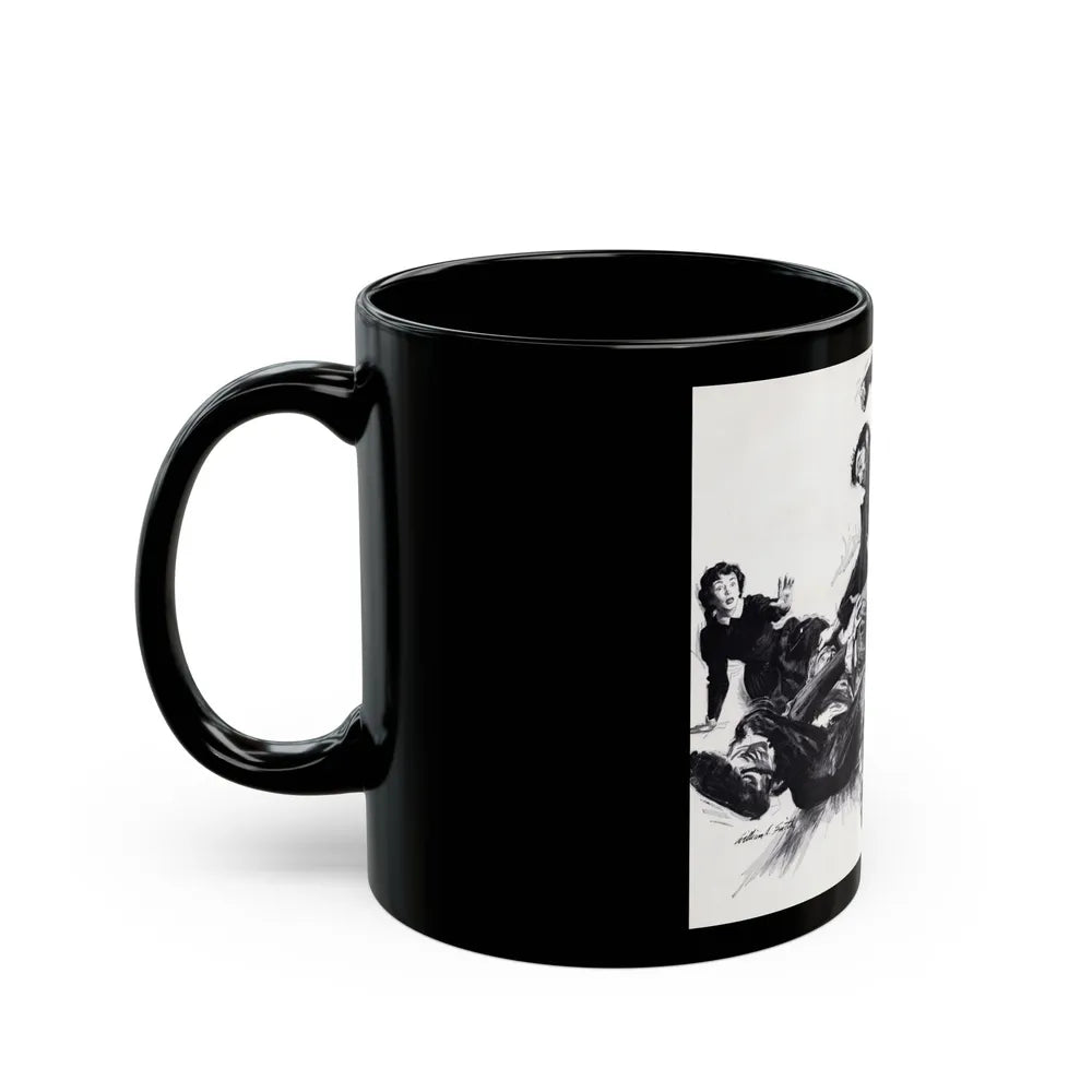 EerieTomb for the Golden Hulk (2), True May 1961 - Black Coffee Mug-Go Mug Yourself