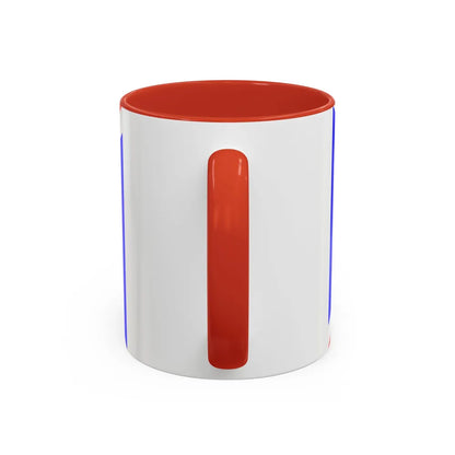 Flag of Dingli Malta - Accent Coffee Mug-Go Mug Yourself