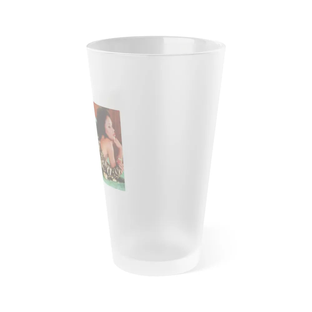 Ola Ray #111 (Vintage Female Icon) Frosted Pint 16oz-Go Mug Yourself