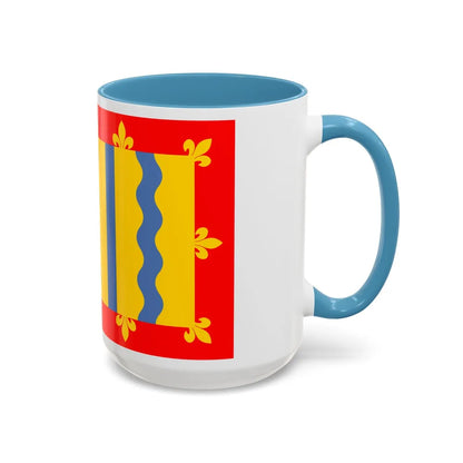 Flag of Cambridgeshire UK - Accent Coffee Mug-Go Mug Yourself