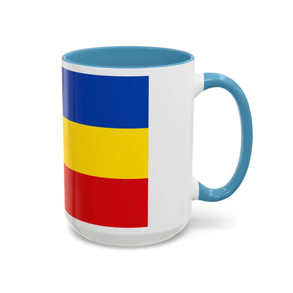 Flag of Delmenhorst Germany - Accent Coffee Mug-Go Mug Yourself