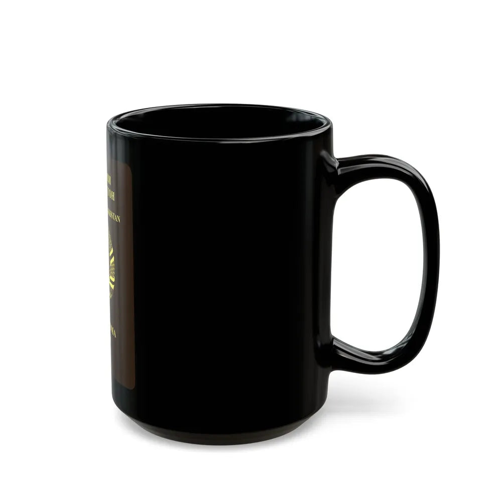 Tajikistan Passport - Black Coffee Mug-Go Mug Yourself