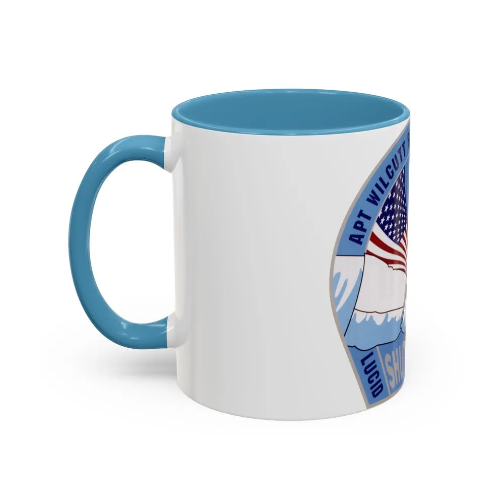 STS 79 (NASA) Accent Coffee Mug-Go Mug Yourself