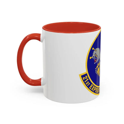 21st Expeditionary Reconnaissance Squadron (U.S. Air Force) Accent Coffee Mug - Go Mug Yourself