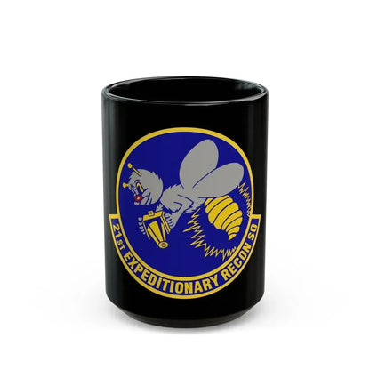 21st Expeditionary Reconnaissance Squadron (U.S. Air Force) Black Coffee Mug 15oz - Go Mug Yourself