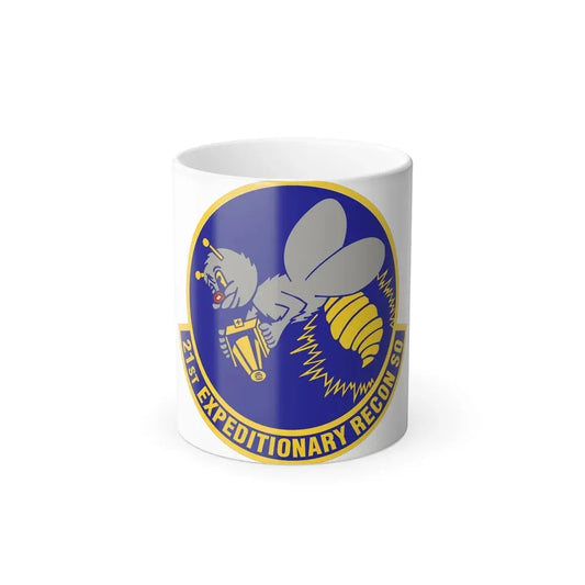 21st Expeditionary Reconnaissance Squadron (U.S. Air Force) Color Changing Coffee Mug 11oz - Go Mug Yourself