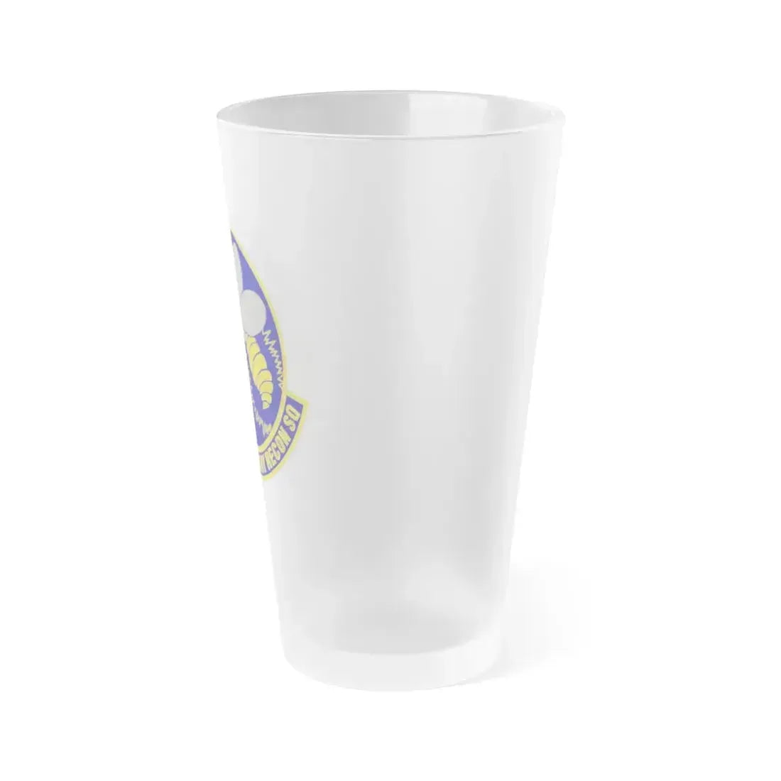 21st Expeditionary Reconnaissance Squadron (U.S. Air Force) Frosted Pint Glass 16oz - Go Mug Yourself