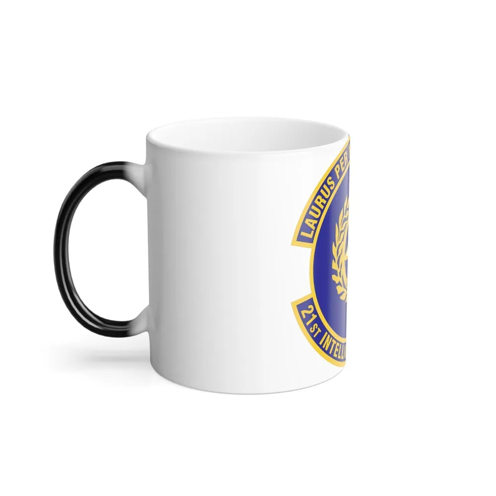 21st Intelligence Squadron (U.S. Air Force) Color Changing Coffee Mug-Go Mug Yourself