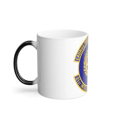 21st Intelligence Squadron (U.S. Air Force) Color Changing Coffee Mug-Go Mug Yourself