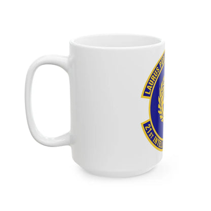 21st Intelligence Squadron (U.S. Air Force) White Coffee Mug-Go Mug Yourself