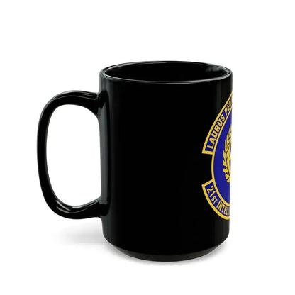 21st Intelligence Squadron (U.S. Air Force) Black Coffee Mug - Go Mug Yourself