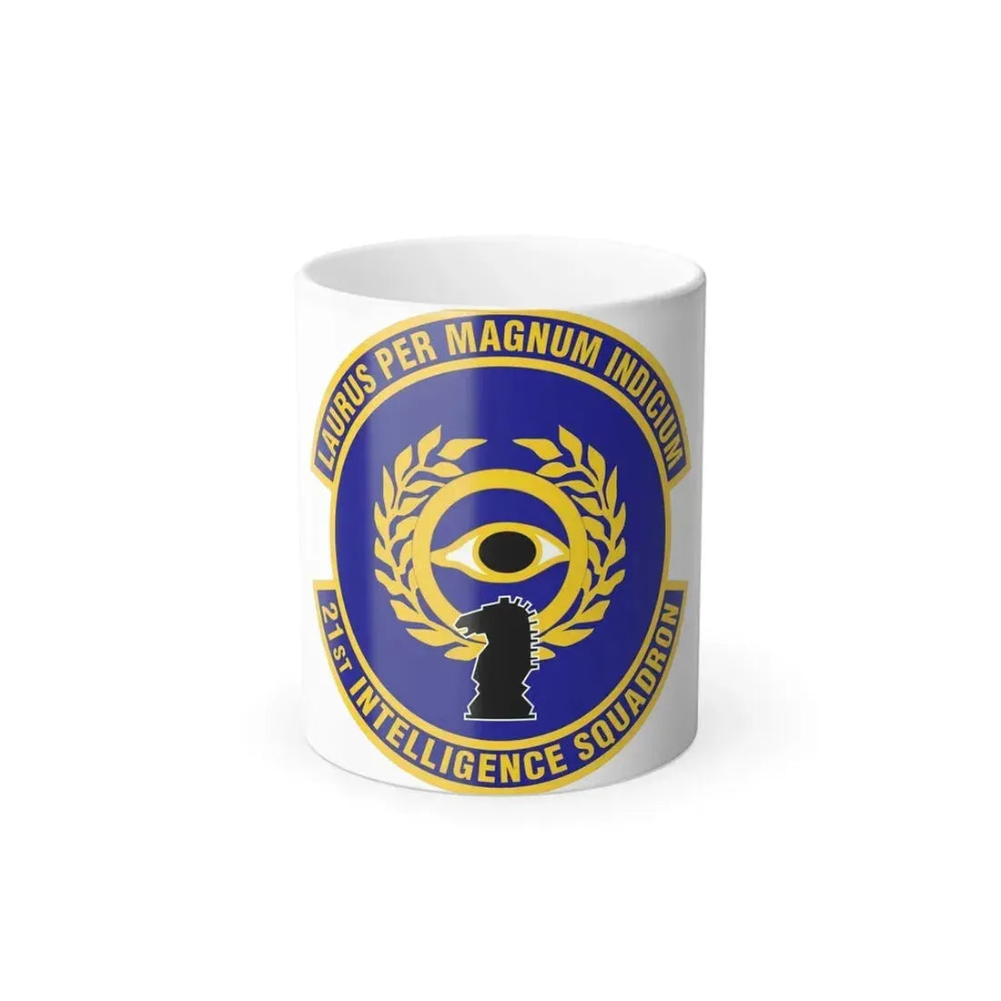21st Intelligence Squadron (U.S. Air Force) Color Changing Coffee Mug 11oz - Go Mug Yourself