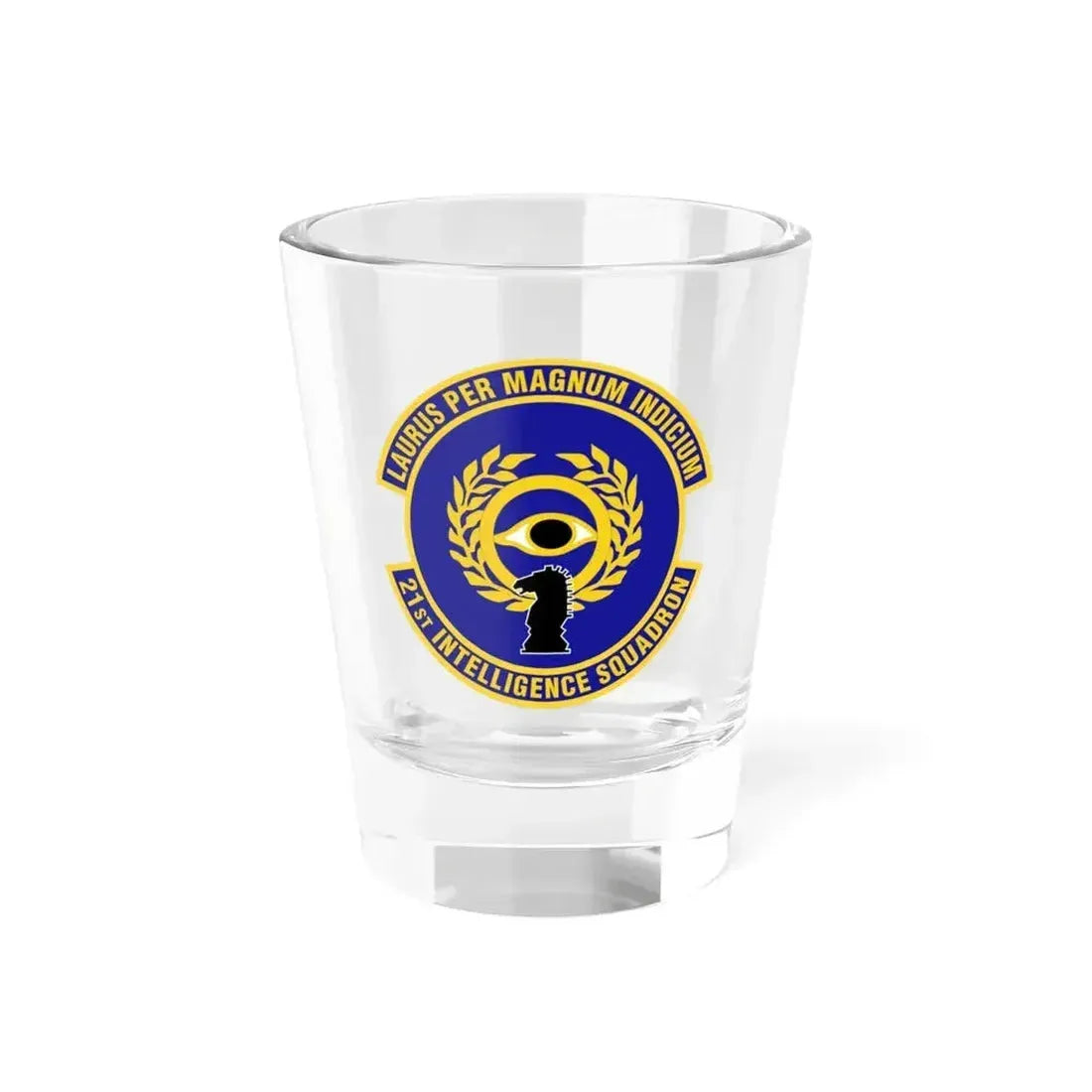 21st Intelligence Squadron (U.S. Air Force) Shot Glass 1.5oz 1.5oz - Go Mug Yourself
