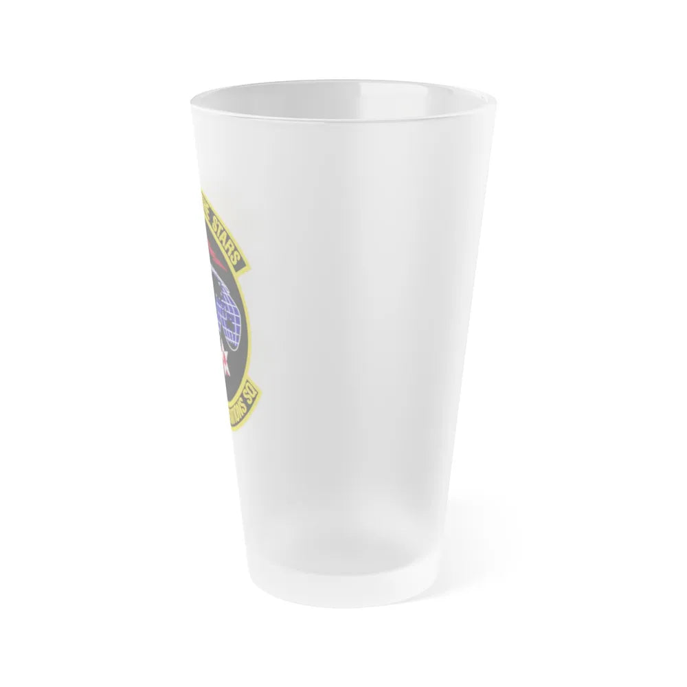 21st Space Operations Squadron (U.S. Air Force) Frosted Pint Glass 16oz-Go Mug Yourself