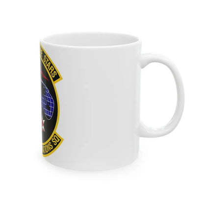 21st Space Operations Squadron (U.S. Air Force) White Coffee Mug-Go Mug Yourself