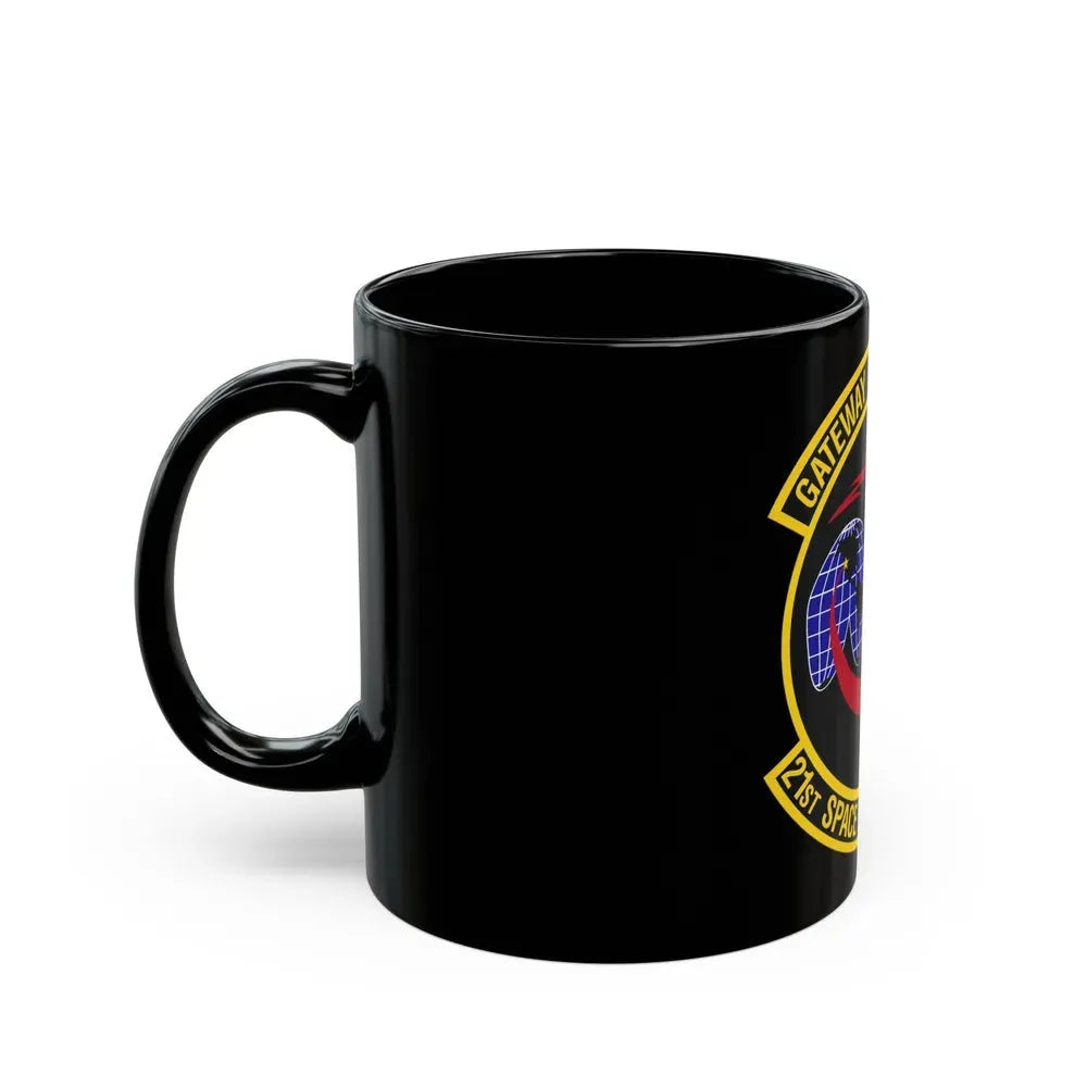 21st Space Operations Squadron (U.S. Air Force) Black Coffee Mug - Go Mug Yourself