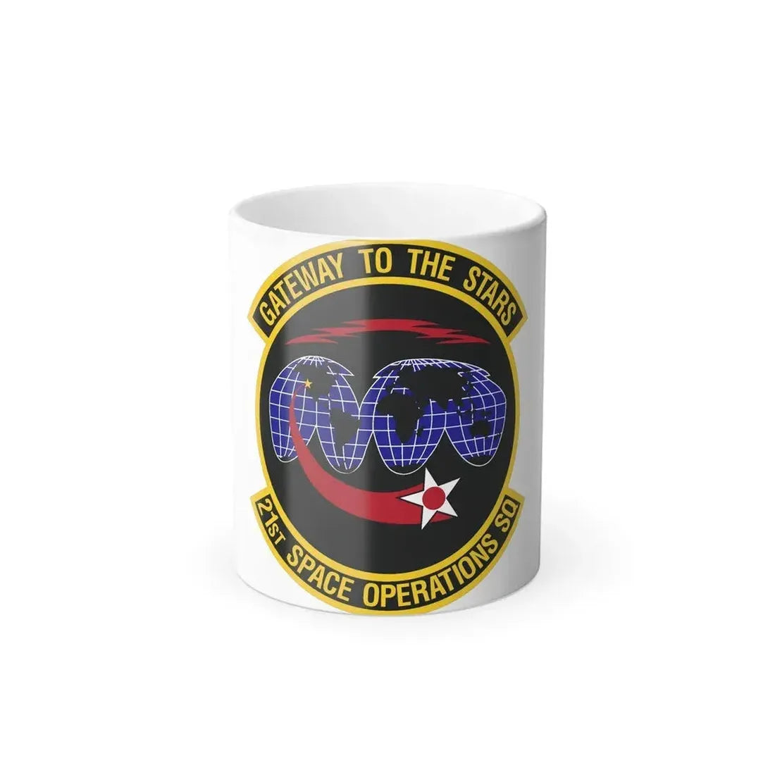 21st Space Operations Squadron (U.S. Air Force) Color Changing Coffee Mug 11oz - Go Mug Yourself
