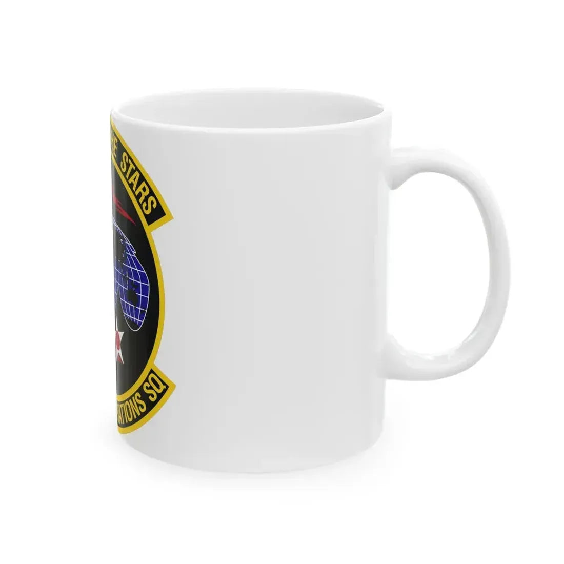 21st Space Operations Squadron (U.S. Air Force) White Coffee Mug - Go Mug Yourself