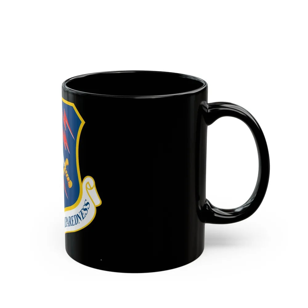 21st Space Wing (U.S. Air Force) Black Coffee Mug-Go Mug Yourself