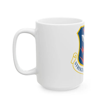 21st Space Wing (U.S. Air Force) White Coffee Mug-Go Mug Yourself