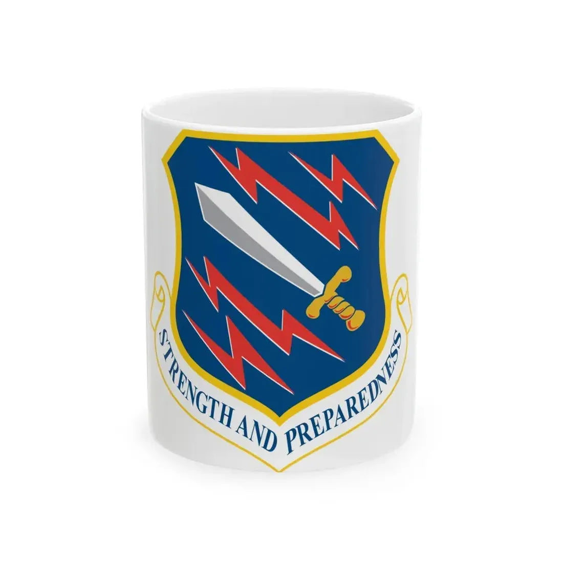 21st Space Wing (U.S. Air Force) White Coffee Mug 11oz - Go Mug Yourself