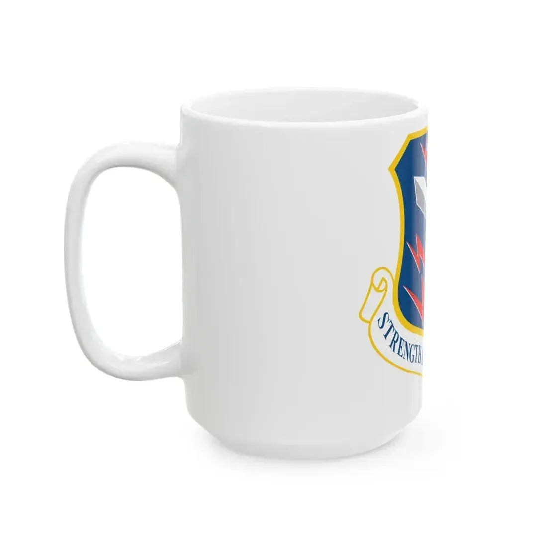 21st Space Wing (U.S. Air Force) White Coffee Mug - Go Mug Yourself