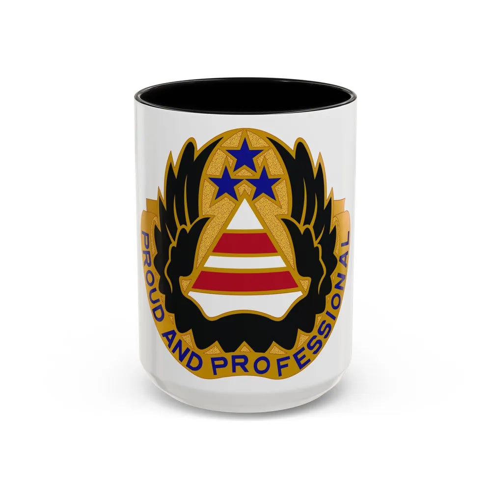 22 Aviation Battalion (U.S. Army) Accent Coffee Mug-15oz-Black-Go Mug Yourself