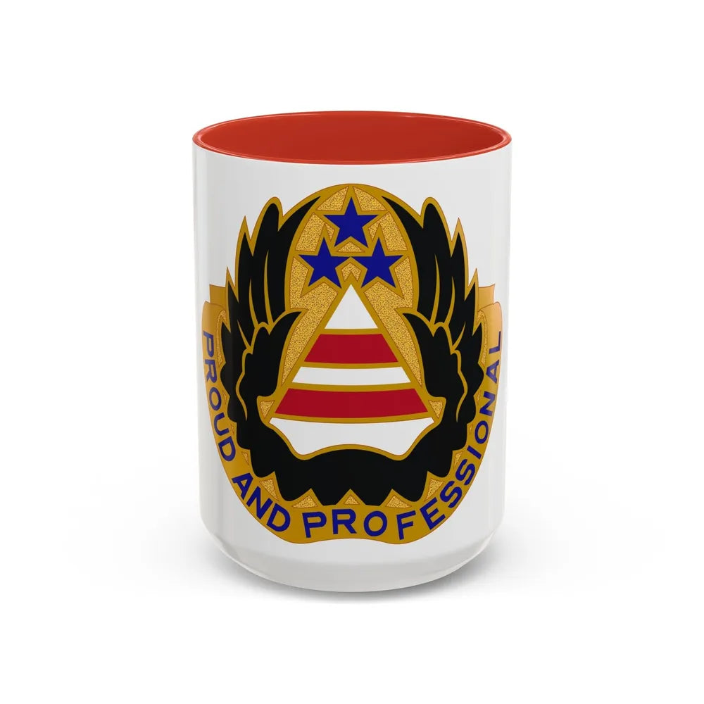 22 Aviation Battalion (U.S. Army) Accent Coffee Mug-15oz-Red-Go Mug Yourself