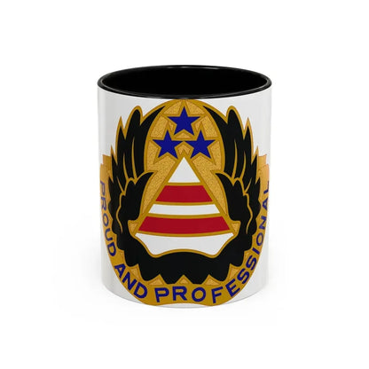 22 Aviation Battalion (U.S. Army) Accent Coffee Mug 11oz Black - Go Mug Yourself