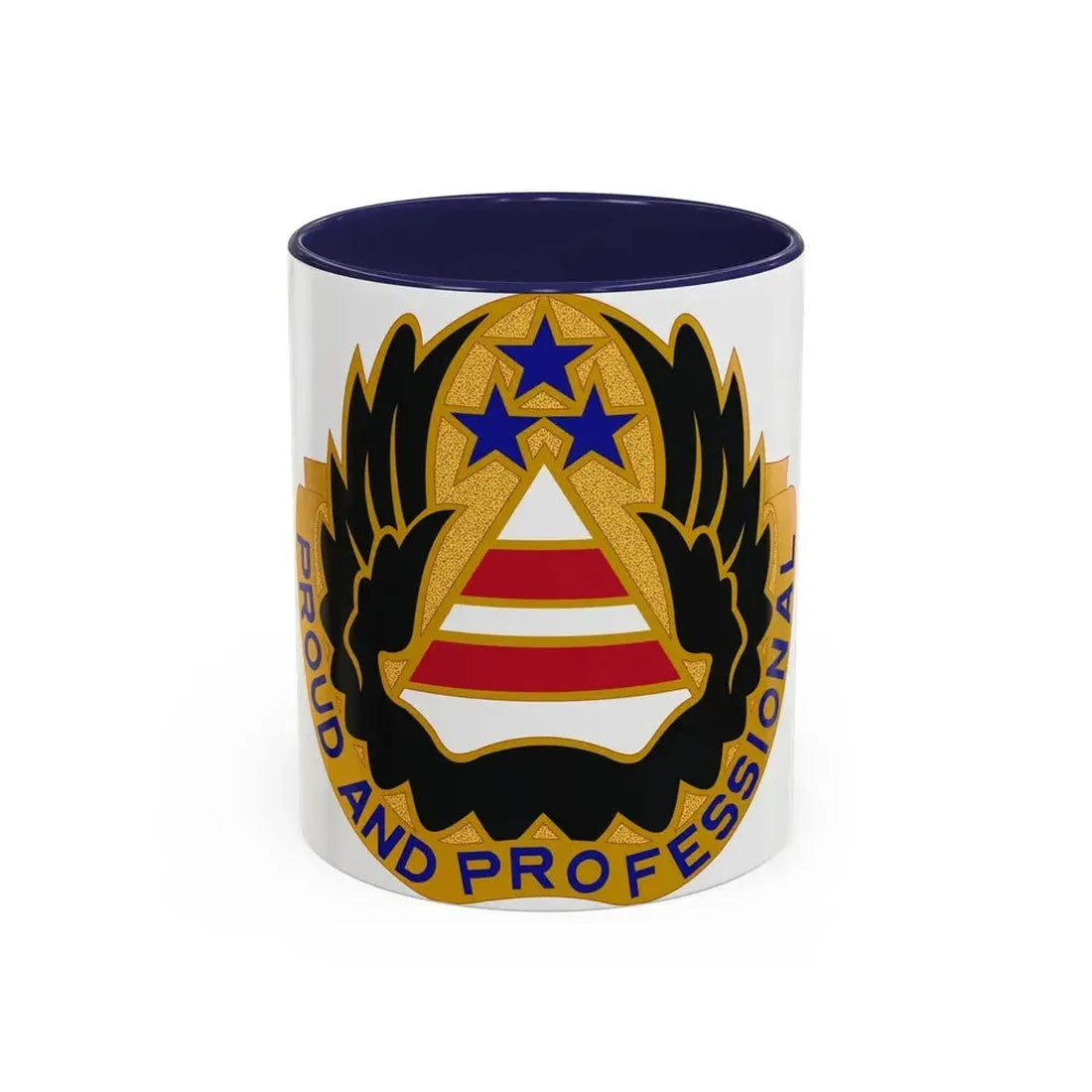 22 Aviation Battalion (U.S. Army) Accent Coffee Mug 11oz Navy - Go Mug Yourself
