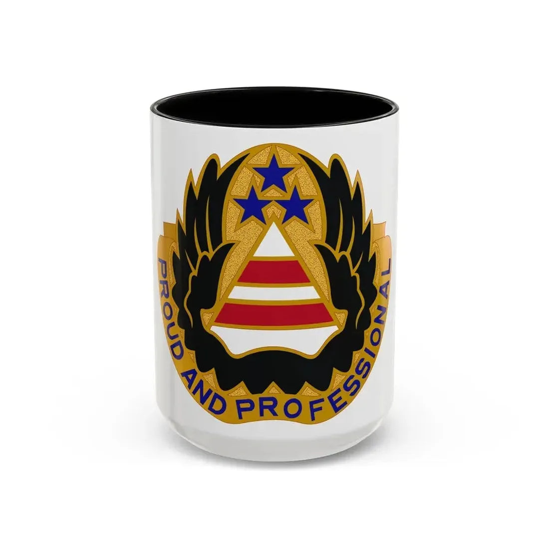 22 Aviation Battalion (U.S. Army) Accent Coffee Mug 15oz Black - Go Mug Yourself