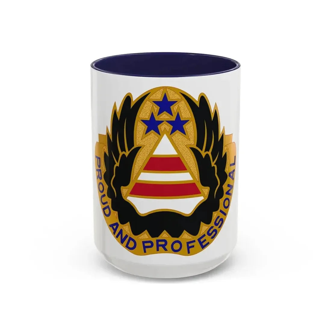 22 Aviation Battalion (U.S. Army) Accent Coffee Mug 15oz Navy - Go Mug Yourself