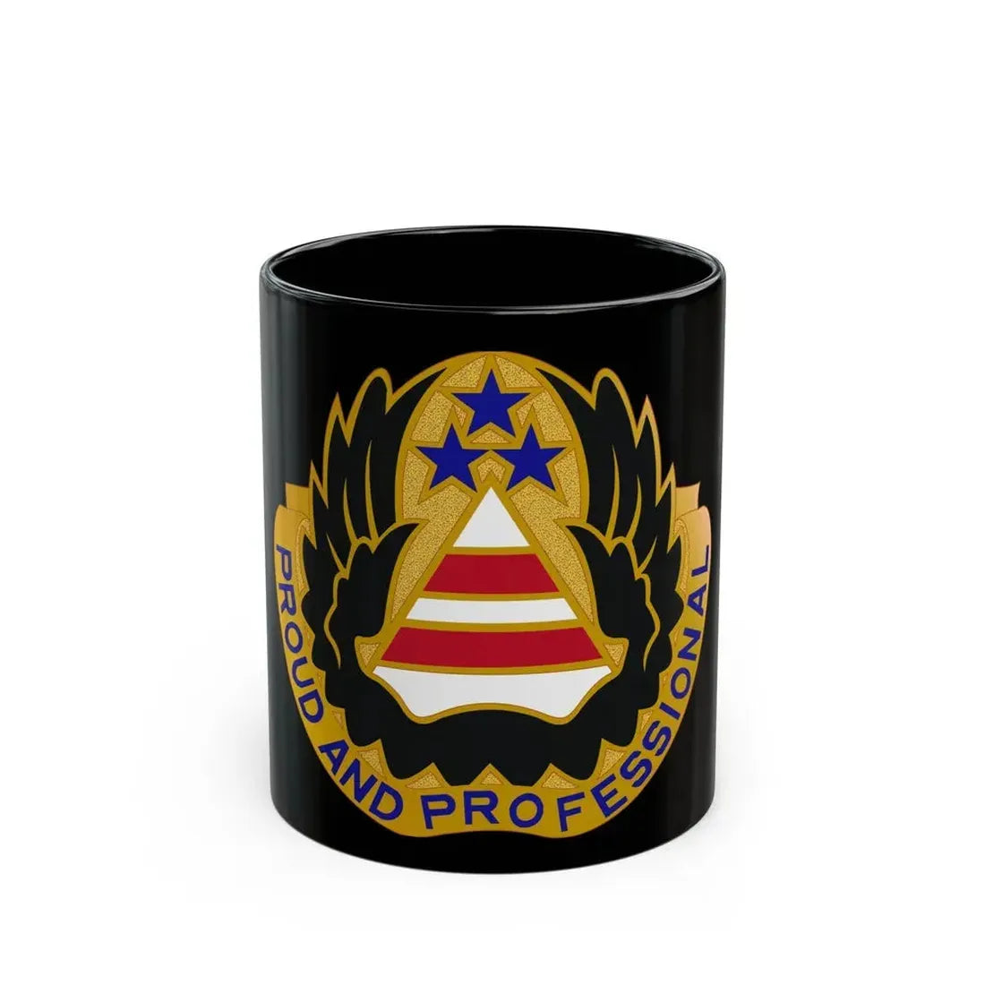 22 Aviation Battalion (U.S. Army) Black Coffee Mug 11oz - Go Mug Yourself