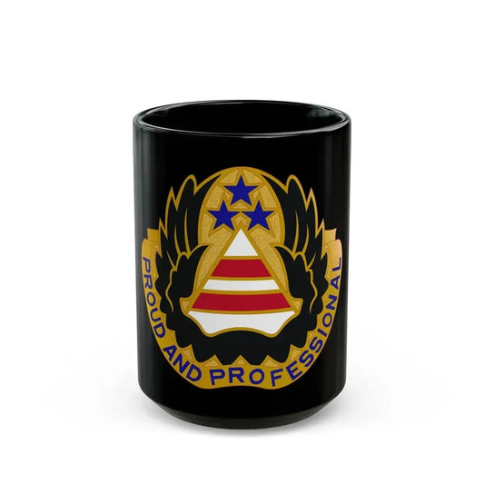 22 Aviation Battalion (U.S. Army) Black Coffee Mug 15oz - Go Mug Yourself