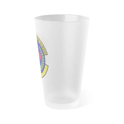 22 Healthcare Operations Squadron AMC (U.S. Air Force) Frosted Pint Glass 16oz-Go Mug Yourself