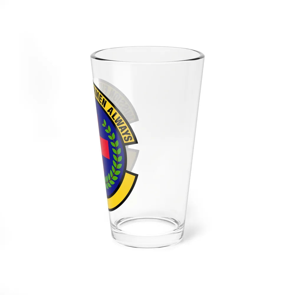 22 Healthcare Operations Squadron AMC (U.S. Air Force) Pint Glass 16oz-Go Mug Yourself