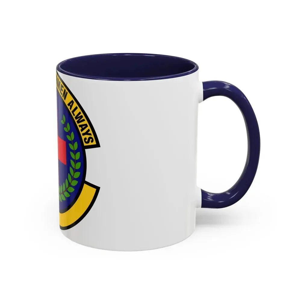 22 Healthcare Operations Squadron AMC (U.S. Air Force) Accent Coffee Mug - Go Mug Yourself