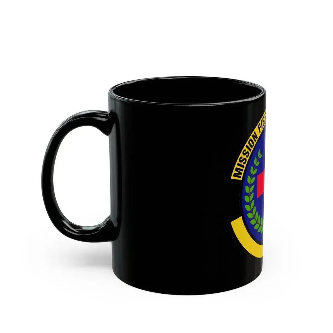 22 Healthcare Operations Squadron AMC (U.S. Air Force) Black Coffee Mug - Go Mug Yourself