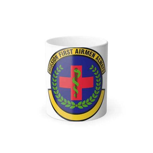 22 Healthcare Operations Squadron AMC (U.S. Air Force) Color Changing Coffee Mug 11oz - Go Mug Yourself