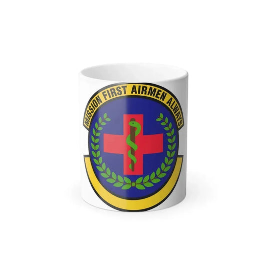 22 Healthcare Operations Squadron AMC (U.S. Air Force) Color Changing Coffee Mug 11oz - Go Mug Yourself