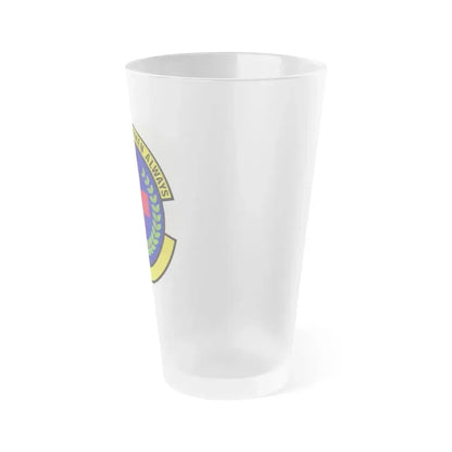 22 Healthcare Operations Squadron AMC (U.S. Air Force) Frosted Pint Glass 16oz - Go Mug Yourself