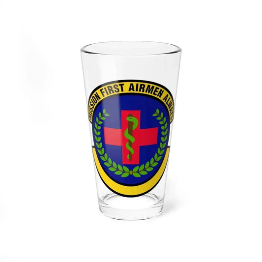 22 Healthcare Operations Squadron AMC (U.S. Air Force) Pint Glass 16oz 16oz - Go Mug Yourself