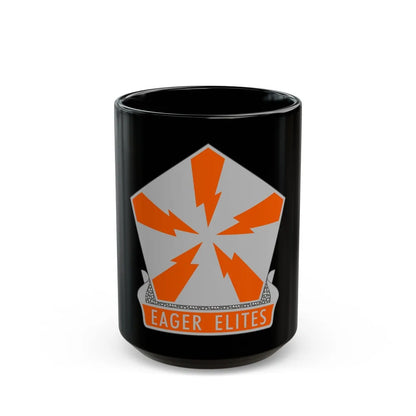 22 Signal Brigade 2 (U.S. Army) Black Coffee Mug-15oz-Go Mug Yourself